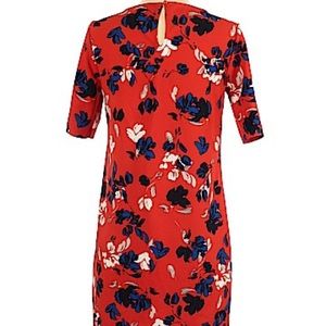 Floral Banana Republic Shift Dress